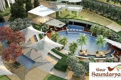 3Bhk flat available in Gaur saundaryam noida extension for sale.