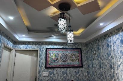 3bhk semi furnished apartment