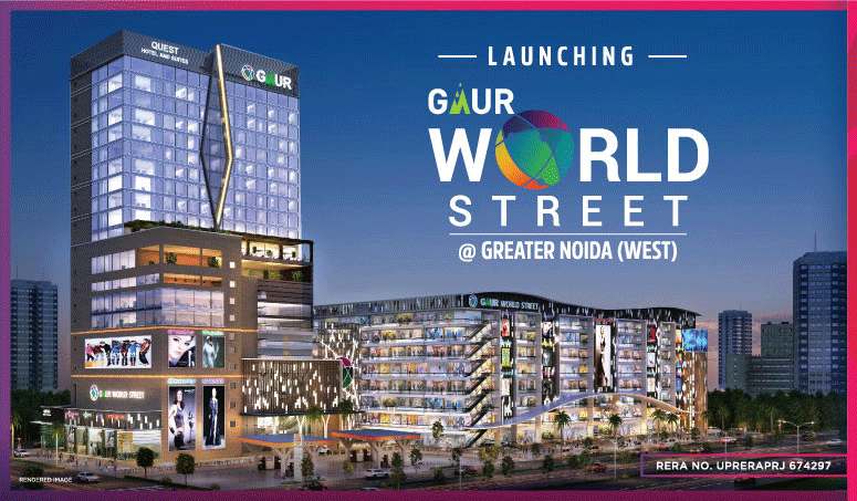Sco Unit at Gaur world street Mall