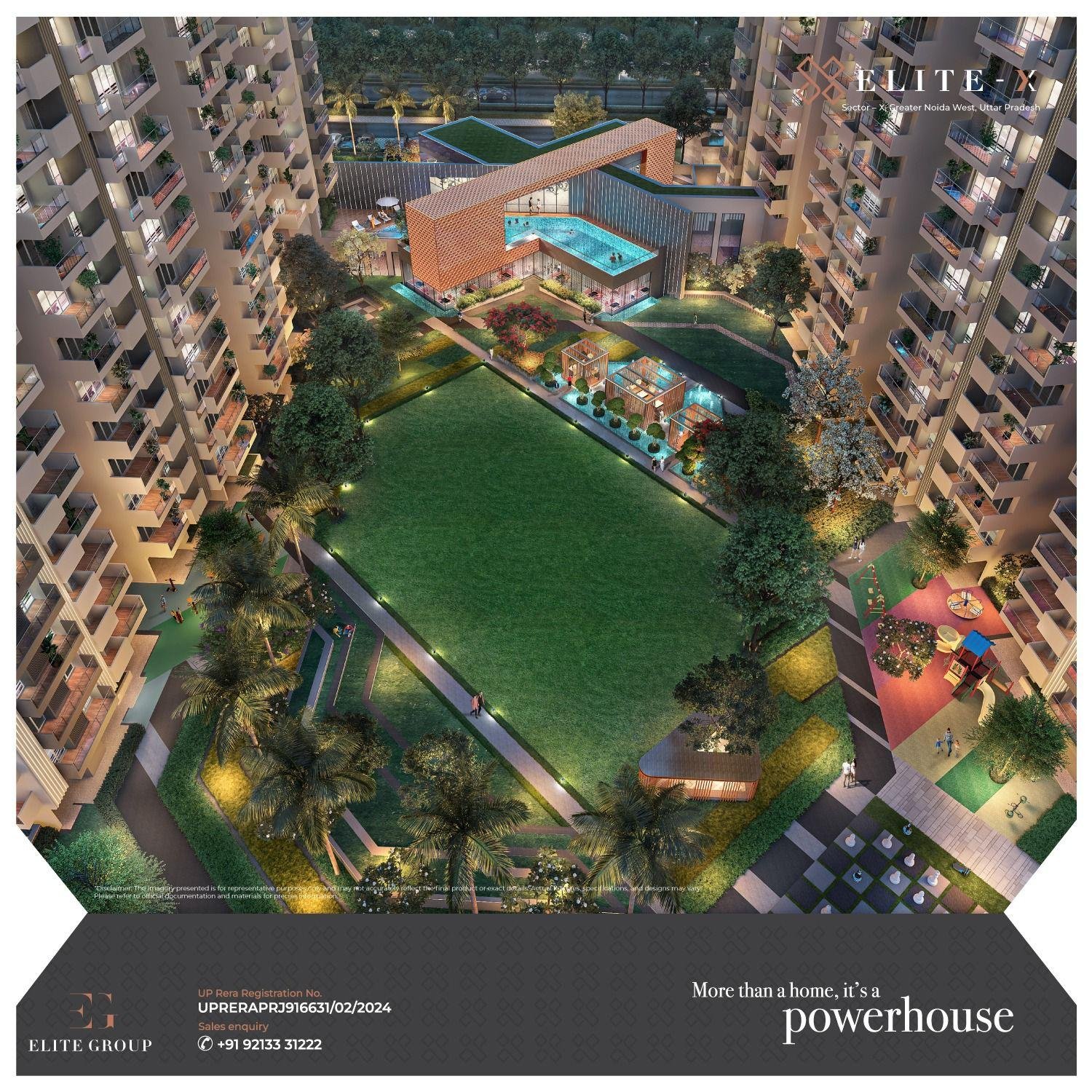3 and 4 bhk apartment for sale in ELITE X in Sec 10 Greater Noida West