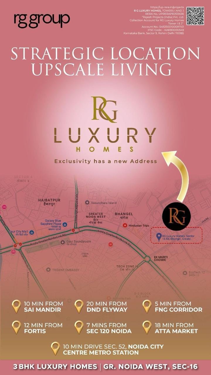 3 bhk Apartment for sale in RG luxury Homes